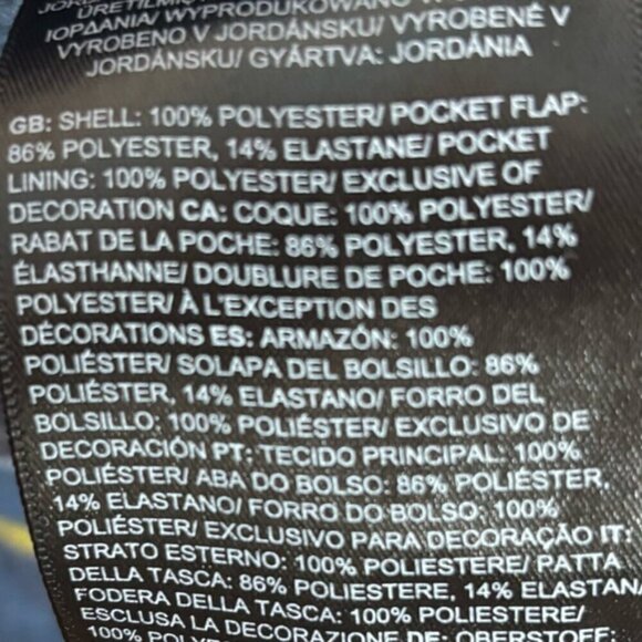 THE NORTH FACE Men’s Printed Gordon Lyons Warm Pants blue/yellow size small - Picture 12 of 12